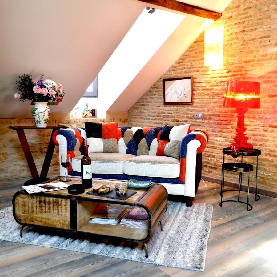In Sarlat Luxury Rentals, Medieval Center - Loft Stella Matutina -2P-Ascenseur-Climatisation 外观 照片